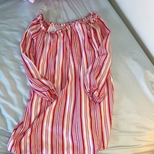 CHARLOTTE RUSSE OFF THE SHOULDER DRESS